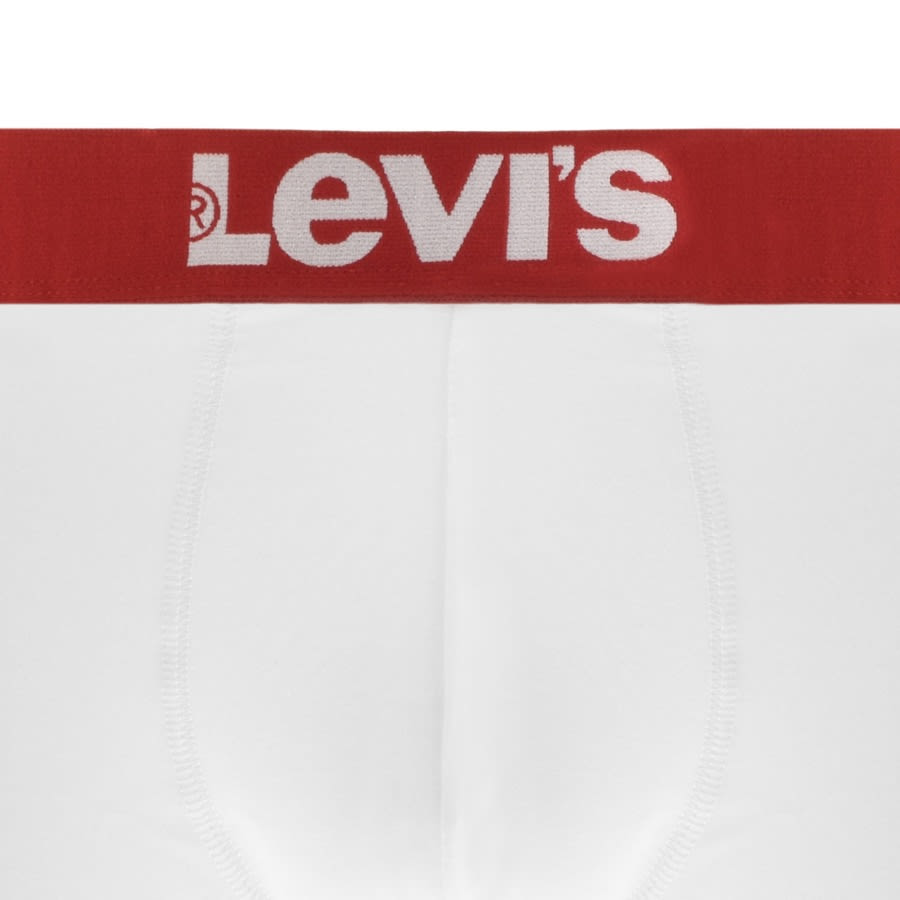 Alternative Image for ProductLevis Men Solid Underwear 2 Pack Trunks White2